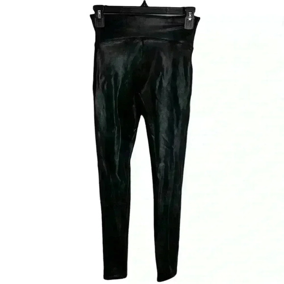 Spanx Faux Leather Leggings Black Size Small - Picture 8 of 11